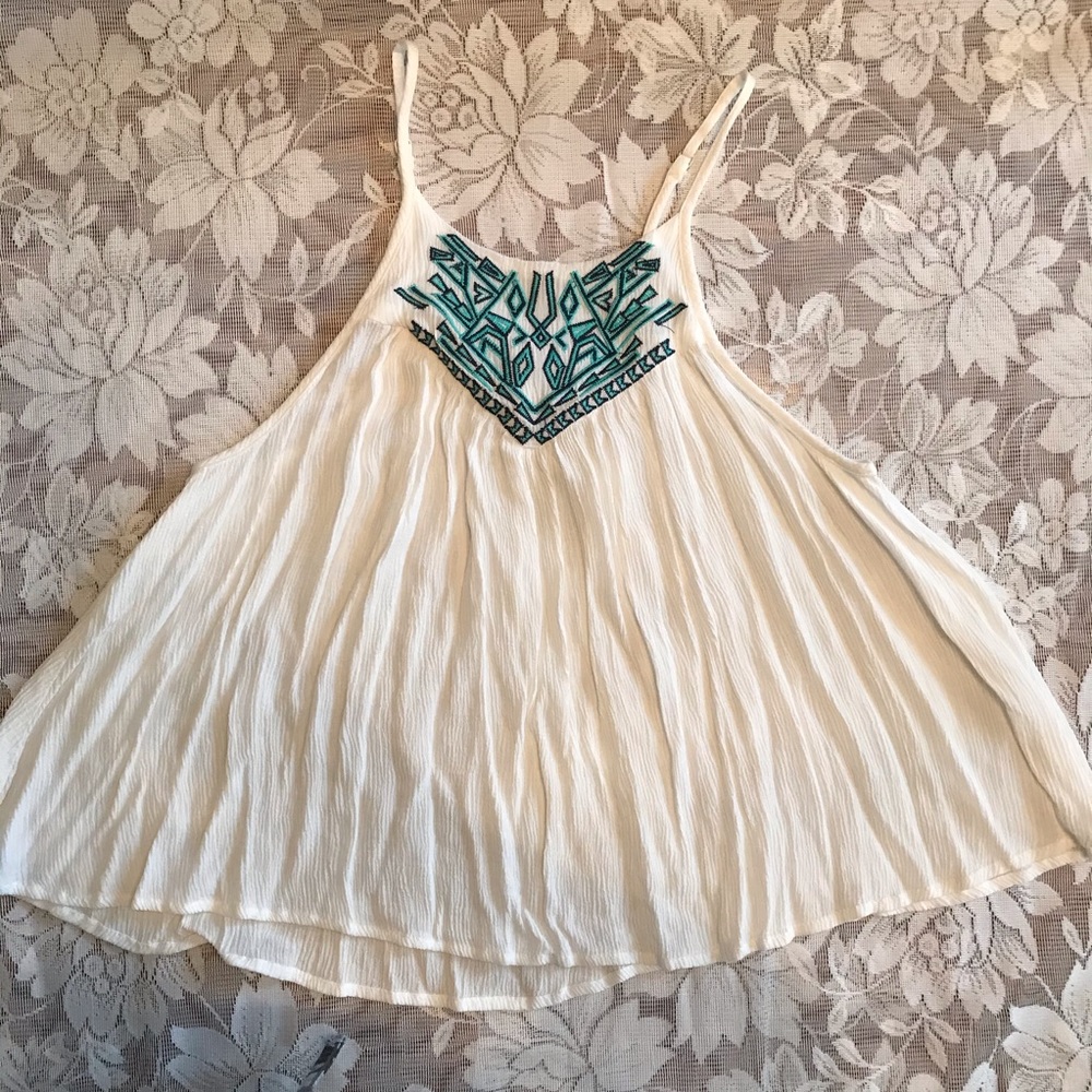 Aeropostale spaghetti strap top size small